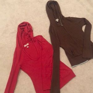 Two Casual Hoodies